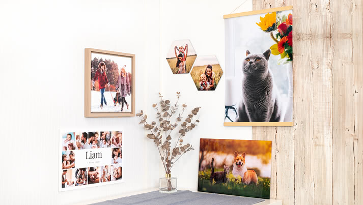 Express yourself with personalised Wall Art