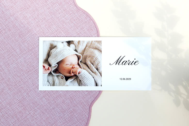 Faire-part de naissance