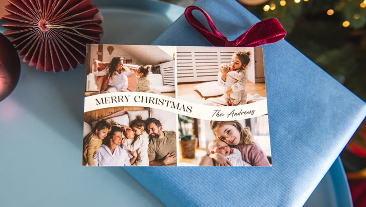 Créer une carte de Noël élégante n’a jamais été aussi simple