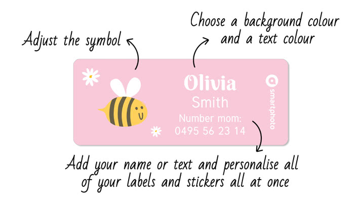 Label your clothes and belongings with our high-quality Marking Labels