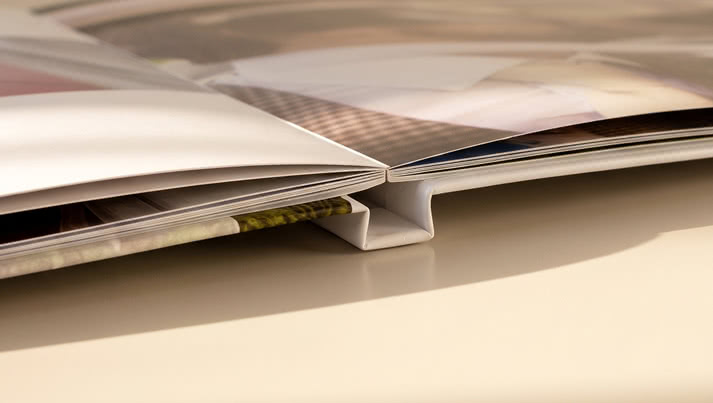 Lay-flat binding: the highest quality photo album