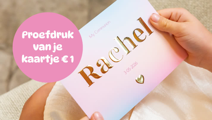 Jouw proefdruk voor €1