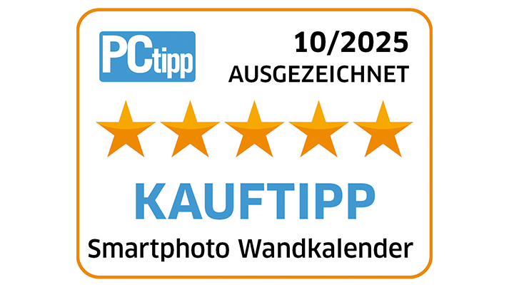 PCtipp-Kauftipp: smartphoto Wandkalender im Test