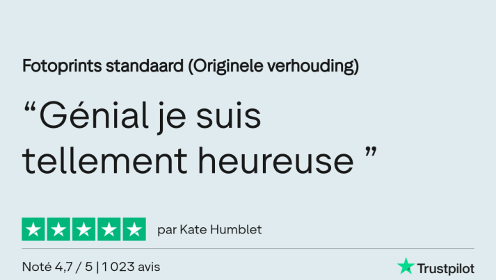 Le meilleur score Trustpilot du marché