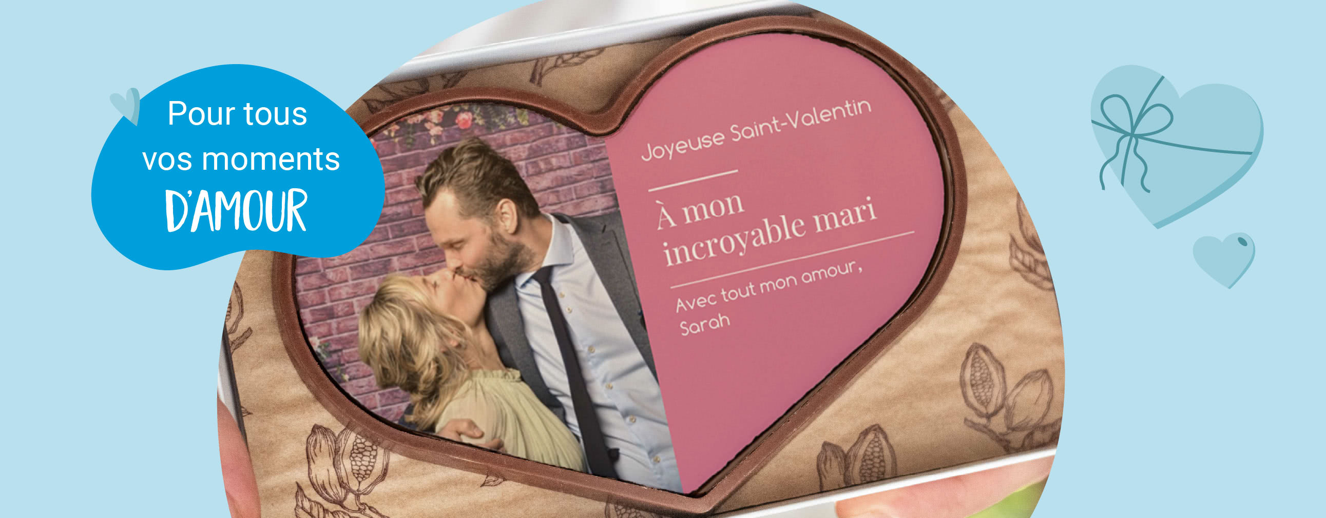 Saint-Valentin 2025 personnalisée avec smartphoto