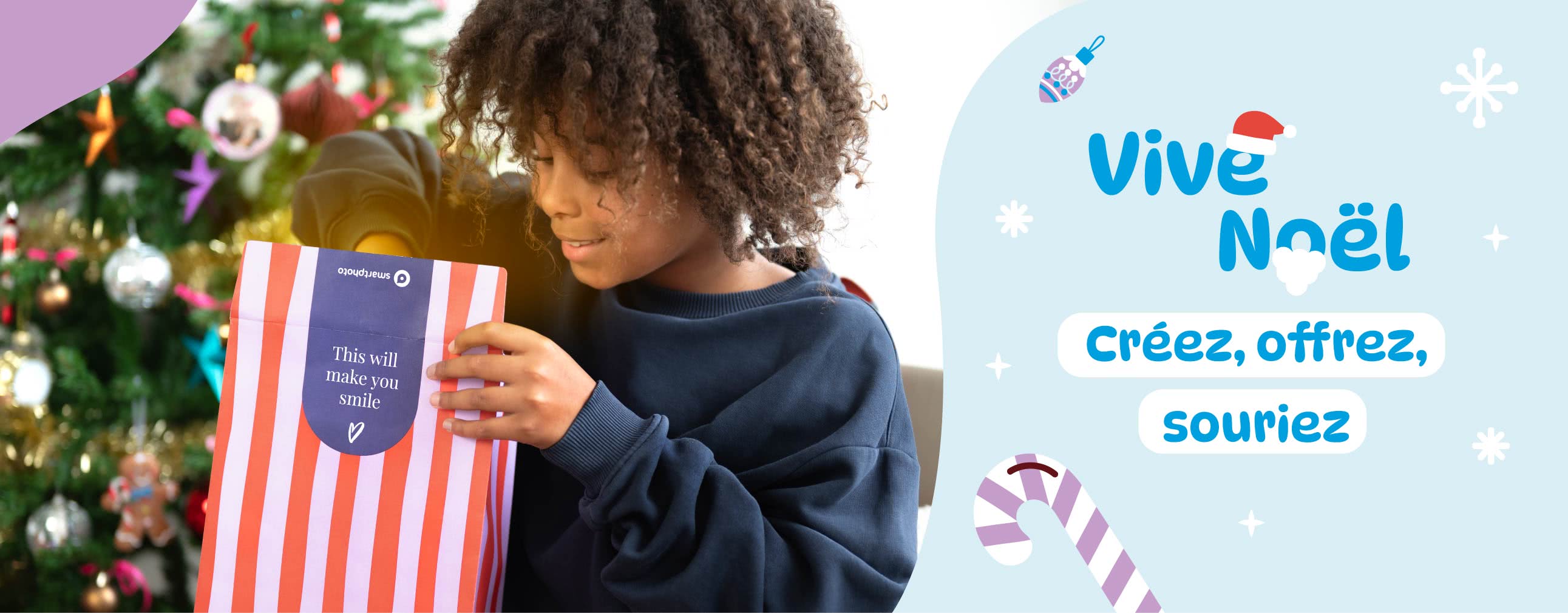 Noël personnalisé et unique - cadeaux et souvenirs personnalisés avec smartphoto