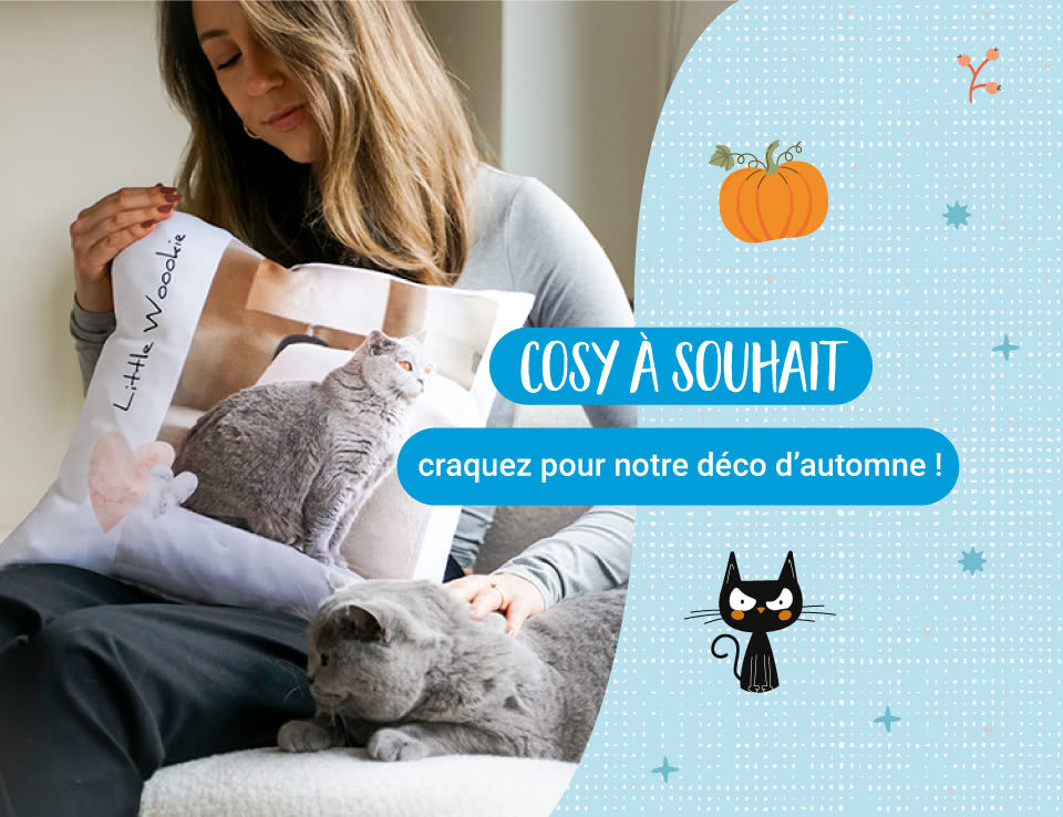 Cosy à souhait – craquez pour notre déco d’automne - cadeaux et souvenirs personnalisés avec smartphoto