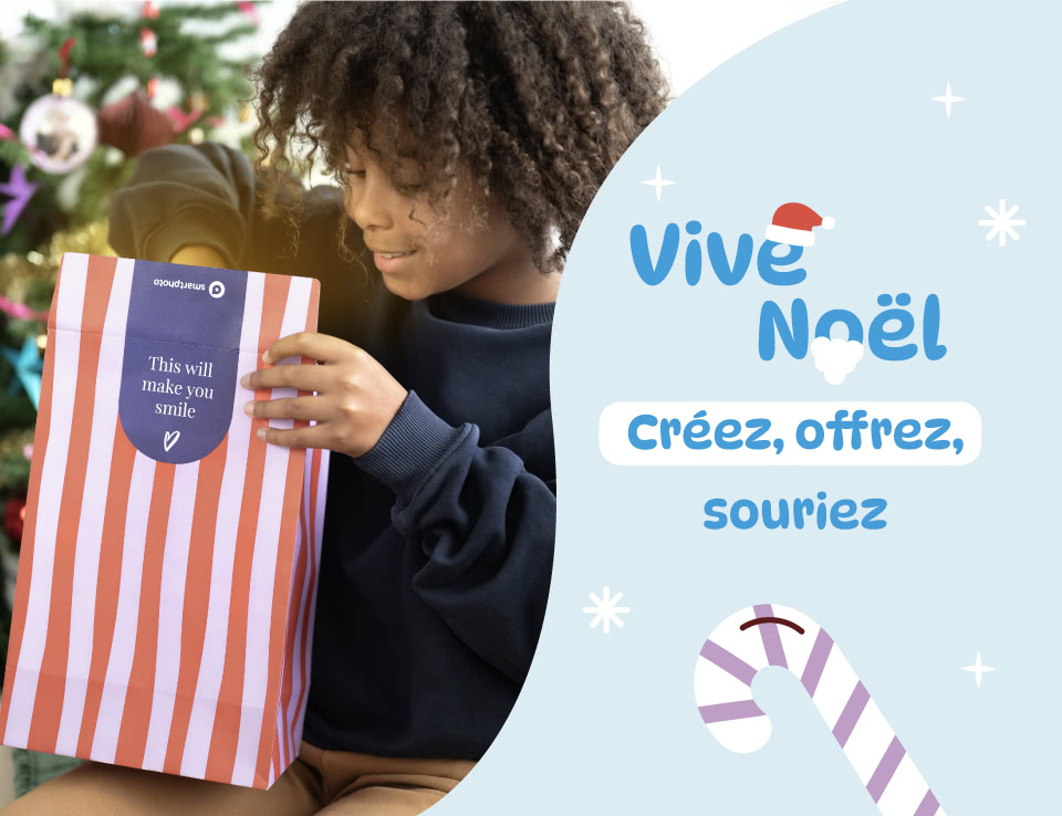 Noël personnalisé - cadeaux et souvenirs personnalisés avec smartphoto