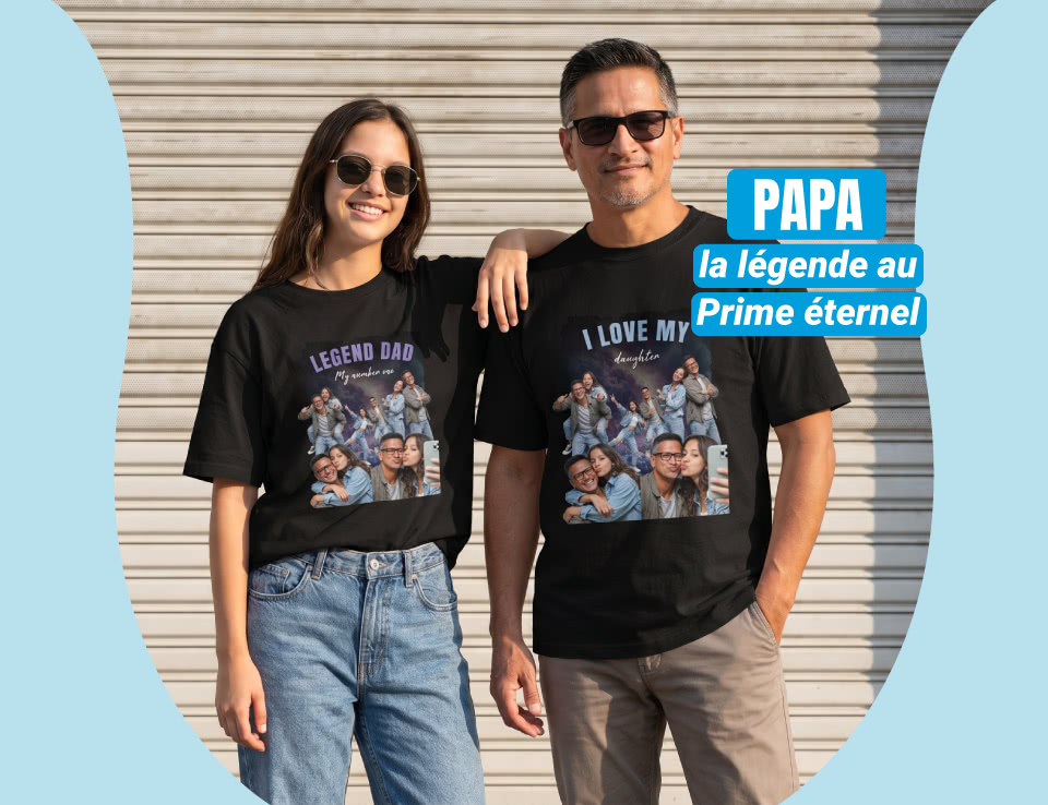 Fête des Pères 2026 - cadeaux et souvenirs personnalisés avec smartphoto