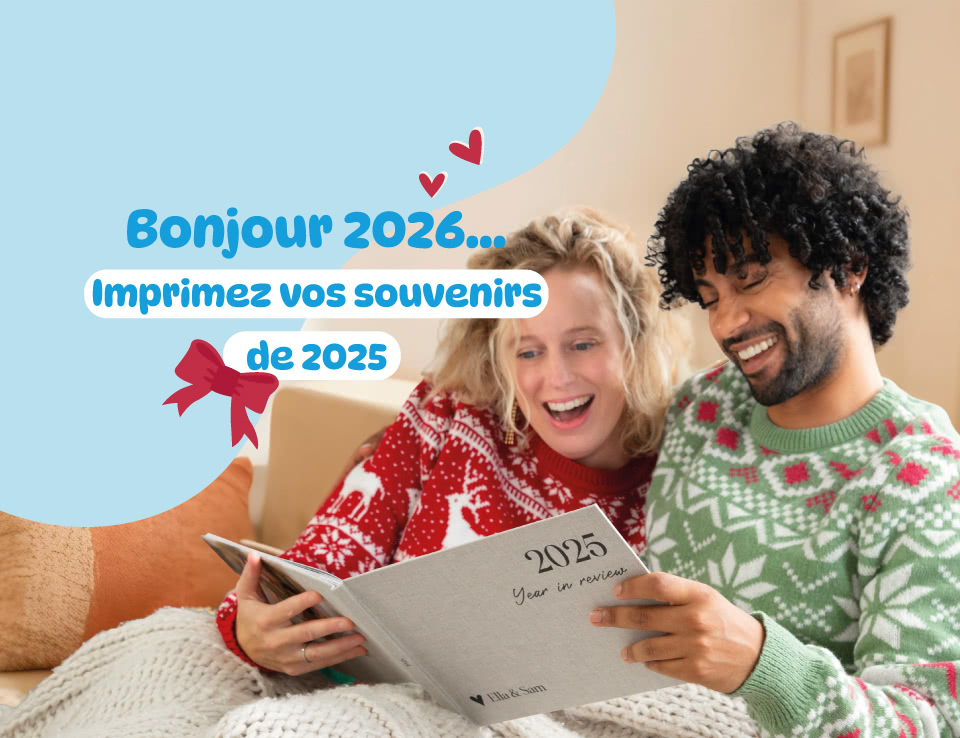 Bonjour 2026 ! Imprimez vos souvenirs de 2025 - cadeaux et souvenirs personnalisés avec smartphoto