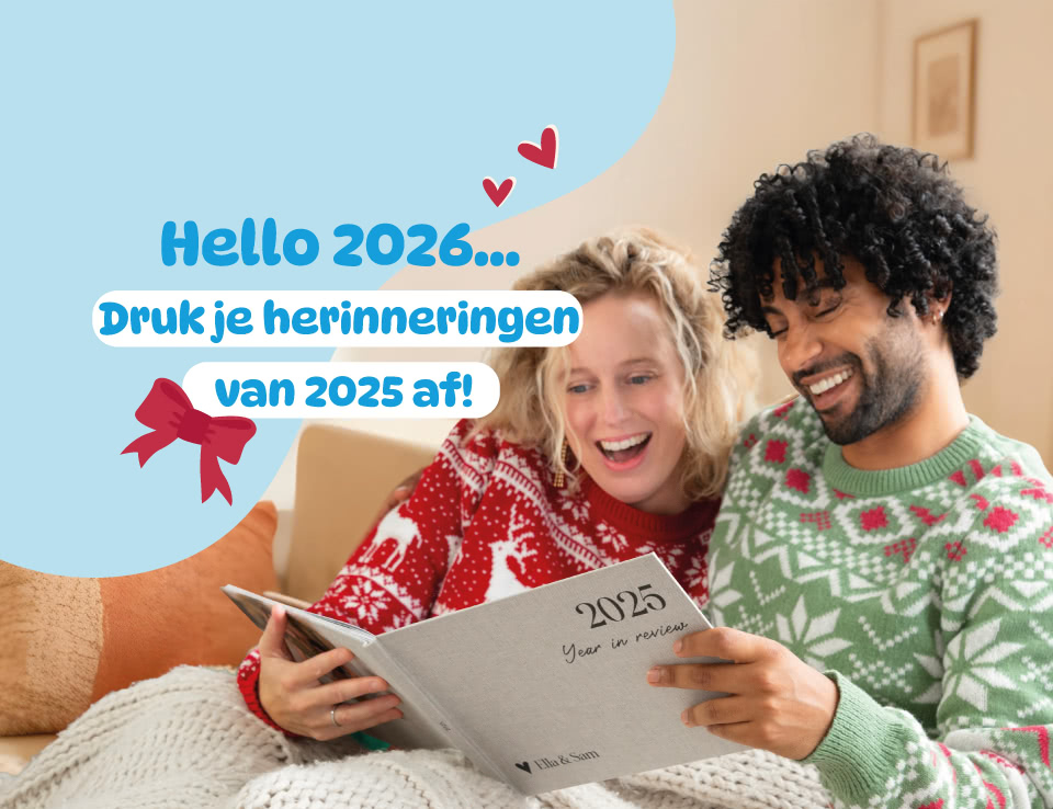 Hello 2026! Druk je herinneringen van 2025 af - smartphoto